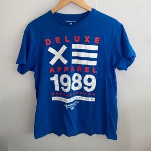 1989 blue vintage t-short